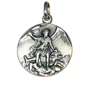 Medalla de San Miguel Arcángel de Metal Hecha a Medida - Product Image 5