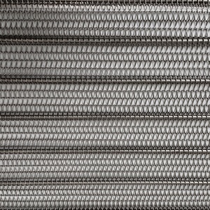 Xoắn ốc dây chuỗi liên kết thép không gỉ băng tải Đai ban nhạc lưới - Product Image 3