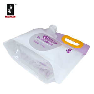 Bolsas de plástico transparente para envasado de sopa de cerveza de agua de alta barrera de calidad alimentaria con asa - Product Image 5