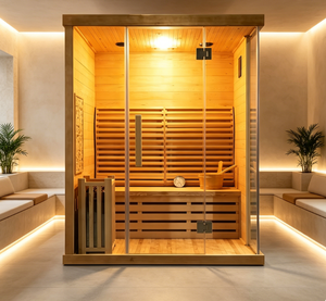 Sauna de Madera para Exteriores, Sauna de Madera para Interiores, Saunas de Spa Diseñadas para Resorts de Lujo, Hoteles Boutique, Clubes de Salud - Product Image 1