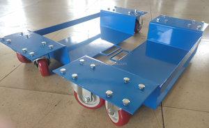 Chariot de déménagement en acier robuste en forme de U pour meubles - Product Image 2