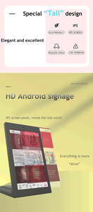 L hình dạng cảm ứng điện dung màn hình phản hồi của khách hàng đánh giá Ngân Hàng Nhà hàng đặt hàng RJ45 NFC POS Máy tính để bàn <span class=keywords><strong>Android</strong></span> Tablet - Product Image 5