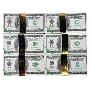 Billet de banque factice de 100 <span class=keywords><strong>dollars</strong></span> américains de haute qualité, coupé sur mesure, vente en gros pour Pâques et Halloween - Product Image 3