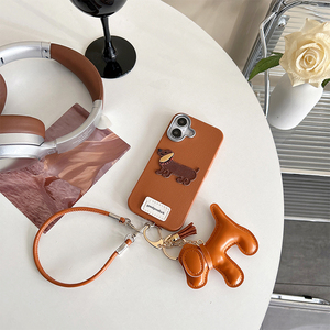 <span class=keywords><strong>Funda</strong></span> de Teléfono Personalizada de Lujo para Mujer, <span class=keywords><strong>con</strong></span> Bordado Japonés y Coreano de Perro Adorable, de Silicona TPU, para <span class=keywords><strong>iPhone</strong></span> 16Pro Max 17 15 16 14 - Product Image 4
