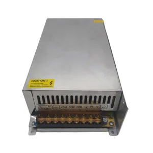 WJXDZ 1200Watt SMPS High-voltage 12V 100A 1200w PSU LED Driver Switching Power Supply