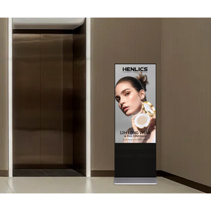 49 Inch Floor <strong>Stand</strong> <strong>Android</strong> Double Sided Advertising Digital Signage Display Wifi <strong>Lcd</strong> Touch Screen Monitors - Product Image 4