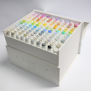 Juego de 168 Marcadores de Alcohol con Base, Marcadores de Doble Punta para Dibujar, Colorear, Ilustrar, Recargables, con Punta de Cincel - Product Image 6