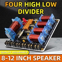 Divisor de Frecuencia de Cobre AR104, 2 Vías de Audio, 4 Agudos/Bajos, 8-10 Pulgadas, 350W, Red de Altavoces con Crossover Ajustable