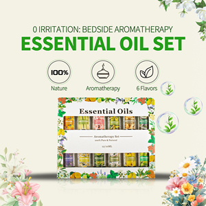 Großhandel natürliche ätherische Öl Geschenkset aus China/10pcs Jasmin Lavendel Ingwer Parfüm Bulk für Diffusor und <span class=keywords><strong>Massage</strong></span> - Product Image 4