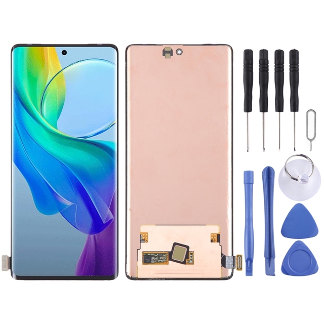 Original AMOLED LCD Screen with Digitizer Full Assembly for For vivo Y78+ 5G V2271A Mobile Phones LCD