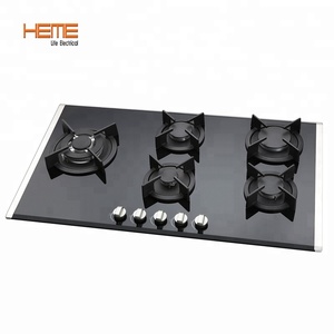 China Manufacturer <b>Kitchen</b> Appliances Tempered Glass Cooker Built-<b>in</b> Cooktop 5 burner Built <b>in</b> Gas - Product Image 2