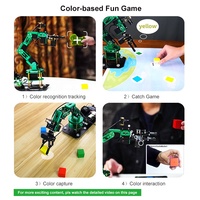 Kit de programmation de bras robotique de reconnaissance visuelle IA Jetson NANO DOFBOT pour Jetson NANO B01 et Raspberry Pi 4B 4G 8G