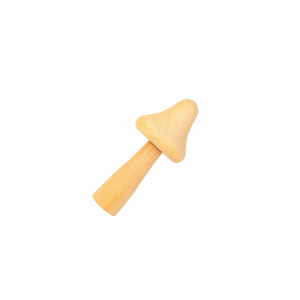 Fungo in Legno Ilan 9,5 Cm per Decorazioni con Fiori Secchi - Product Image 1