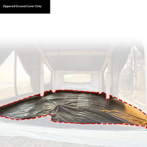 Tente gonflable de luxe à double couche pour toutes les saisons, pour le camping en plein air, imperméable, résistante au vent, portable, ouverture rapide et automatique - Product Image 2