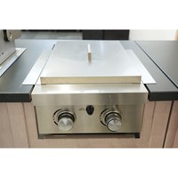 Langlebige Bauprodukte Professioneller Edelstahl 8-Brenner-Herd Outdoor-Gasgrill für den Hof