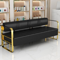 Design moderne Bureau Appartement Salon de coiffure Salon de coiffure Espace d'attente Meubles de repos à la mode Canapé pour boutique de cosmétologie Chaises de salon