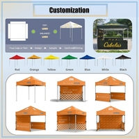 Tente pliante pop-up 10x10 3x6 2x2 avec parois latérales, imperméable, pour événements en plein air