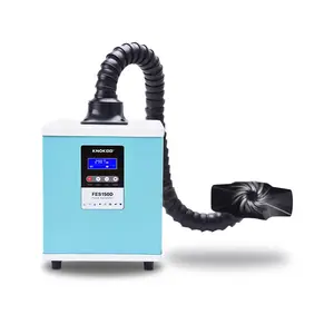 Upgraded Welding Smoke Absorber FES150D With LCD display Solder fume extractor for laser cutter 3D Printer DTF printer oven