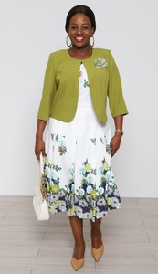 Vestidos Turcos Elegantes al por Mayor, Conjunto de Dos Piezas con Falda Maxi, Ropa de Iglesia Moderna y Retro para Mujer, Vestido Diario para Dama - Product Image 6