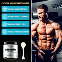 Creatina en Polvo de Primera Calidad de Marca Privada OEM para el Crecimiento Muscular y Aumento de Energía – Suplemento de Nutrición Deportiva, Mezcla con Batido de Proteínas