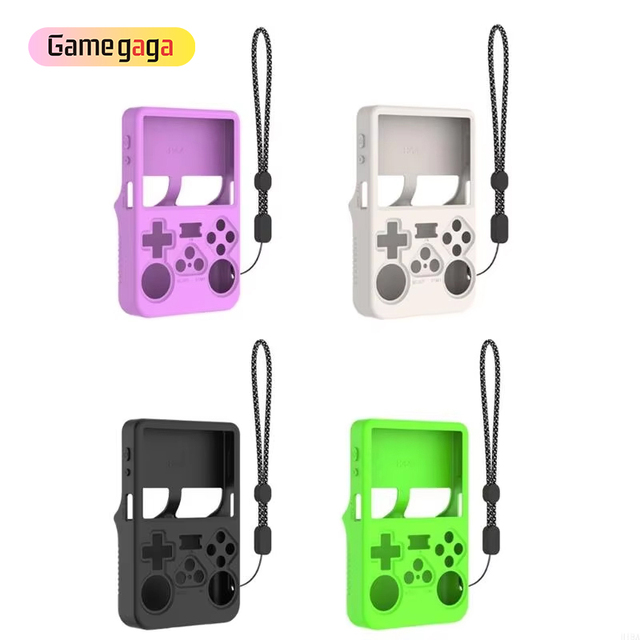 Yo R36S 2503-K2 Premium Silicone Case for Handheld Game Console Anti-Scratch Protective Cover Soft Shell Storage Box