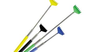Arranhador de Costas Premium com Cabo Telescópico Multicolorido e Cabeça de Plástico Durável para Alívio Diário do Corpo em Casa e no Escritório - Product Image 1