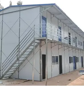 Hot Sale Portable Steel Frame Eeasily assembled K Type Construction Site Labour House Prefab Home Camp Prefabricated House