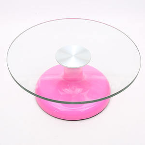 <span class=keywords><strong>2022</strong></span> Offre Spéciale 26CM 10 pouces Décoration Set Outils <span class=keywords><strong>De</strong></span> Cuisson Rotation Gâteau Stand Plateau Fournitures En Plastique Gâteau Stand - Product Image 4