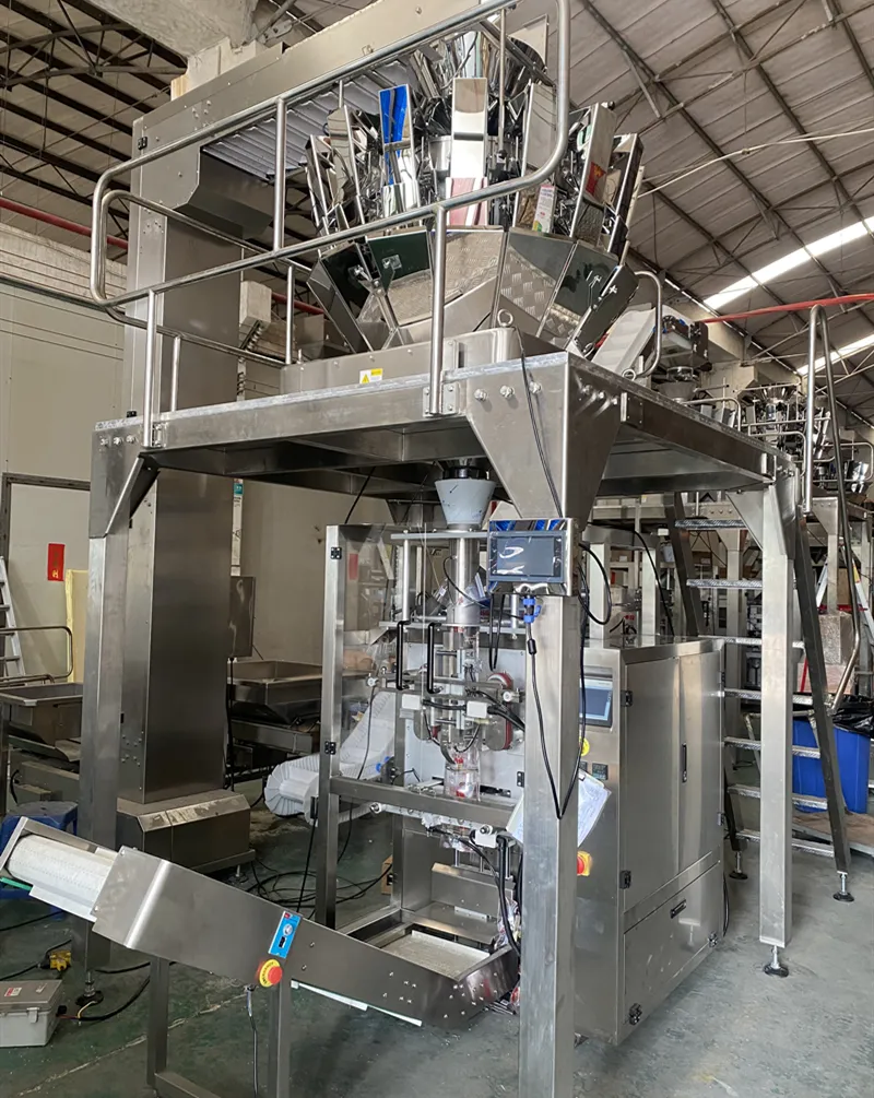 Multi-function multi head weigher packaging snack food vffs Automatic Pouch Packing Machine