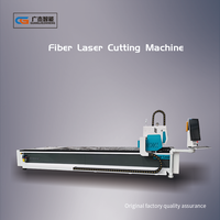 Machine de découpe laser à fibre numérique automatique GJ2060 3000W avec refroidissement par eau et prise en charge PLT pour la découpe de tôles métalliques