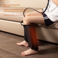 Masseur de compression des mollets personnalisable, multifonction, massage électrique par impulsions d'air et ondes d'air, relaxation musculaire