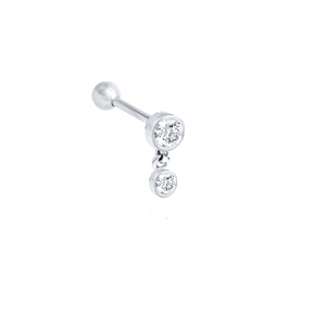 Pendientes de Plata de Ley S925 con Diamantes, Estilo Moderno, para Mujer, 2021 - Product Image 4