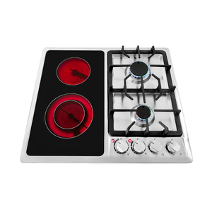 hybrid gas electric range