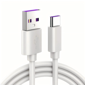 Siêu nhanh sạc Type-C 5A USB sạc cáp dữ liệu 1m 2m cho máy in điện thoại máy tính-carga Tipo C - Product Image 1