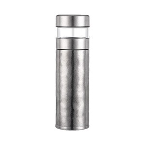Vaso Térmico de Titanio con Separador de Té, Pantalla de Temperatura, para Oficina y Auto, Cuerpo Recto, Personalizable - Product Image 3