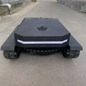 Tondeuse à gazon radiocommandée, largeur de coupe 900 mm |   Tondeuse à gazon télécommandée sur chenilles pour terrains accidentés - Product Image 2