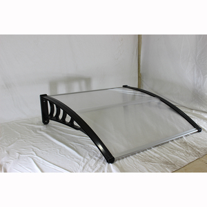 Tettoia Fai-da-Te in Policarbonato per Porta d'Ingresso, Finestra, Patio e Copertura per Veranda - Product Image 3