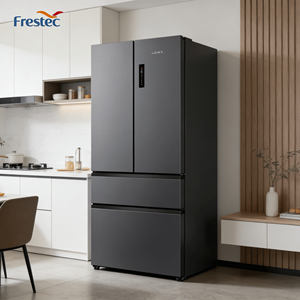 Réfrigérateur encastrable 516L Frestec ultra-fin à quatre portes, porte française, économie d'énergie - Product Image 1