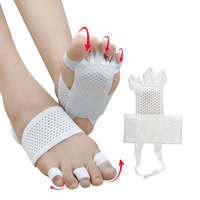 Chaussettes d'alignement des pieds Bunion Protector Toe Spacer Stretchers Yoga Toe Separators