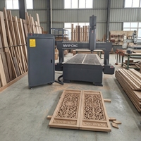 Machine de gravure et de découpe CNC 3 axes 1325 pour le bois, l'acrylique, le PVC, la fabrication de meubles et d'armoires, avec table à vide