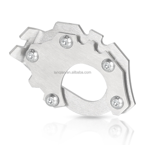 Accessoires de moto pour BMW F850GS Extension de plaque de pied de béquille F750GS F750 <span class=keywords><strong>GS</strong></span> F850 <span class=keywords><strong>GS</strong></span> <span class=keywords><strong>F</strong></span> <span class=keywords><strong>750</strong></span> <span class=keywords><strong>GS</strong></span> - Product Image 2