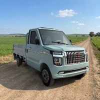 Pick-up électrique à quatre roues motrices avec batterie lithium-ion, phares LED, amortissement hydraulique pour le transport de passagers et de marchandises