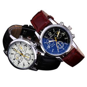 <span class=keywords><strong>Montre</strong></span> en cuir noir pour homme <span class=keywords><strong>Montre</strong></span> analogique à quartz <span class=keywords><strong>Montre</strong></span> homme à quartz <span class=keywords><strong>Montre</strong></span> en cuir bon marché - Product Image 3