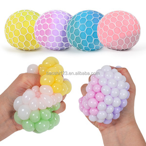 Color Changing Grape <b>Ball</b> Stress Relief <b>Squeeze</b> Toy Prank Novelty Squishy Fidget Toy for Kids Adults Anxiety Relief - Product Image 1