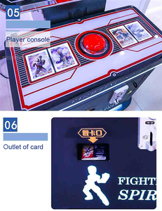 Machine de jeu d'arcade <span class=keywords><strong>Sky</strong></span> Colorful pour le jeu de frappe aux hamsters/cafards, machine à monnayeur pour centre de divertissement familial anglais - Product Image 6