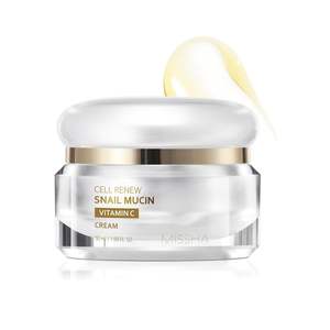 Crema Missha Cell Renew con Mucina de Caracol y Vitamina C 50ml Hidratante para Todo Tipo de Piel - Product Image 1