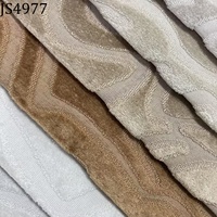 Nouveaux designs de tissu floral en velours hollandais, lin tissé, polyester écologique respirant, impression textile personnalisée en gros