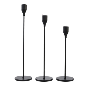 Noir <span class=keywords><strong>Bowmore</strong></span> Chandelier Moule Bougie Cheminée Titulaire Centres de Table pour Table De Mariage Photophore Or - Product Image 6