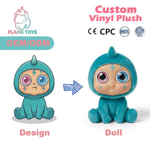 Bestseller – Jouet hybride personnalisé de créateur, super doux, en peluche et coton PP, brodé et moulé par injection, pour série de boîtes mystères, certifié BSCI - Product Image 5