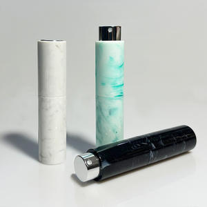 Botella de Perfume Portátil de Alta Calidad de 10 ml, Mini Botella de Viaje con Diseño de Mármol, Recargable, con Atomizador de Rosca - Product Image 3